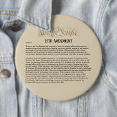 我が国は第25回憲法改正に抵抗する 缶バッジ (インサイチュ)