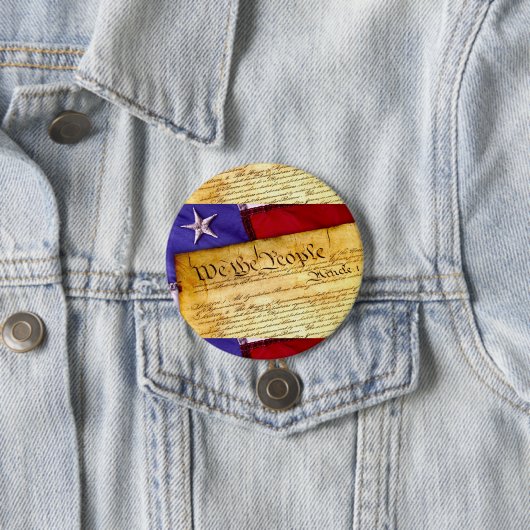 我が国州憲法統一された 缶バッジ (インサイチュ)