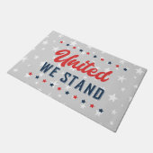 我が国統一されたは愛国心がある ドアマット (アングル)