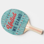 我が国統一されたは愛国心がある 卓球ラケット (横)