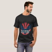 我が国統一されたは愛国心に富む Tシャツ (正面フル)