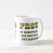 我が子に拍手を Funny Mug コーヒーマグカップ (正面右)