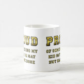我が子に拍手を Funny Mug コーヒーマグカップ (中央)