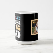 我が子の初めての父の日フォト コーヒーマグカップ (中央)