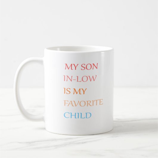 我が子は我が子お気に入りの コーヒーマグカップ (左)