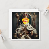 我が子を王にせよ、少年王を王座に カード (正面/裏面インサイチュ)