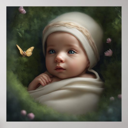 我が子を祝福する ポスター (正面)