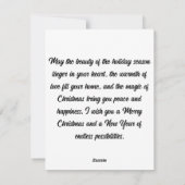 我が家からあなたの家へ シーズンカード (裏面)