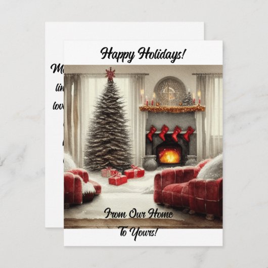 我が家からあなたの家へ シーズンカード (正面/裏面)