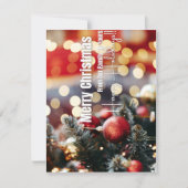 我が家からお前の家へ聖降誕祭お目出度う (正面)