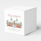 . .我が家からクリスマスのお祝い フェイバーボックス (正面サイド)