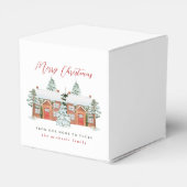 . .我が家からクリスマスのお祝い フェイバーボックス (裏面サイド)