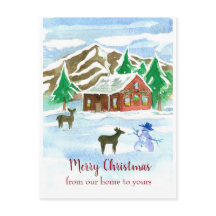 我が家からシカへのメリークリスマス