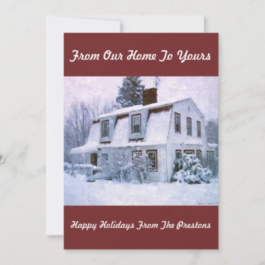 我が家から君の家まで楽しい休日 シーズンカード (正面)