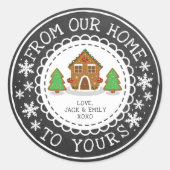 我が家から君の家まで |クリスマスフェスティバル ラウンドシール (正面)