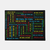 "我が家があなたの家" ウェルカム ドア マット 玄関マット (正面)