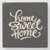 我が家さえあれば天国さ ストーンコースター (正面)