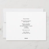 我が家に帰るような木製写真のインテリア 引っ越し シーズンカード (裏面)