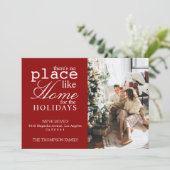 我が家に帰ろう レッド フォト 引っ越し シーズンカード (スタンド正面)