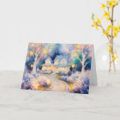 我が家のきらめき カード (黄色い花)