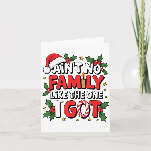 我が家のような家族なんてない - お揃いの家族 カード (正面)