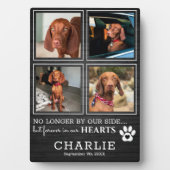 我が家のペットよ、永遠に心の中に | フォトコラージュ フォトプラーク (正面)