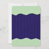 我が家のメインスクイーズのファンシーなレモンの1歳の誕生日 招待状 (裏面)