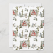 我が家の新しい住まいでのホームパーティー 招待状 (裏面)