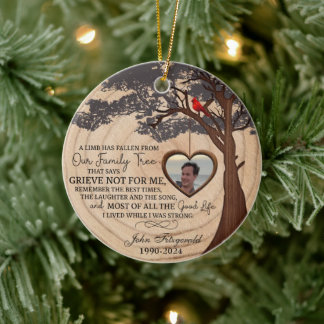 我が家の木落ちたのオーナメントから手足が出た セラミックオーナメント