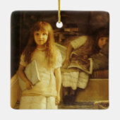 『我が家の片隅』ローレンス・アルマ＝タデマ セラミックオーナメント (裏面)