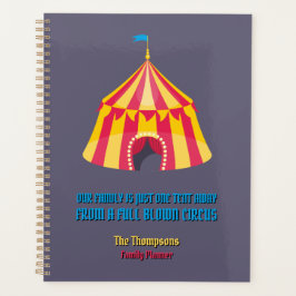 我が家はテント一遠くにつおもしろい プランナー手帳