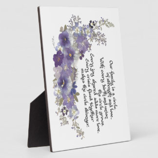 我が家は円だ フォトプラーク