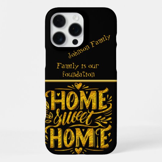 我が家は最高 iPhoneケース (裏面)