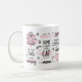 我が家は猫が寝る所 マグカップ|私たちはみんなマグカップ コーヒーマグカップ