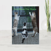 我が家を祝福せよ カード (正面)