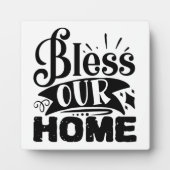 我が家賛美感謝祭プラーク フォトプラーク (正面)