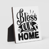 我が家賛美感謝祭プラーク フォトプラーク (正面)