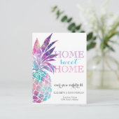 我が家, ピナップル, 新しい住所 案内ポストカード (スタンド正面)