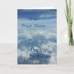 『我が息子へ』ハッピーバースデー カード<br><div class="desc">誕生日カード</div>
