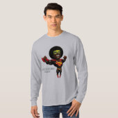 我が父、我がスーパーヒーロー Tシャツ (正面フル)