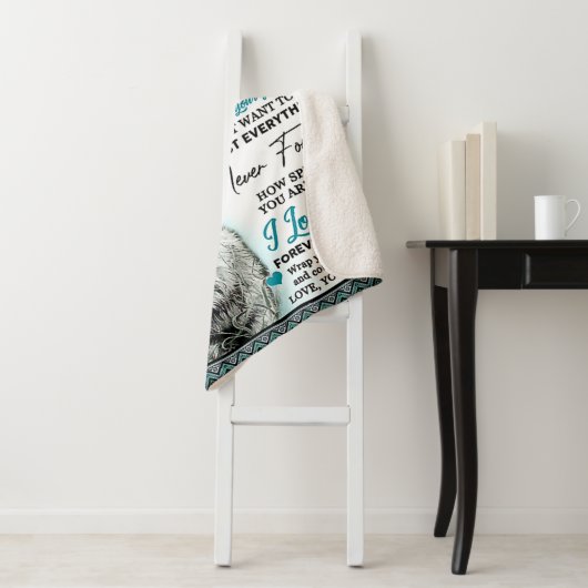 『我が狼の妻の誕生日贈結婚り物』 シェルパブランケット (インサイチュ)