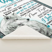 『我が狼の妻の誕生日贈結婚り物』 シェルパブランケット (3/4)