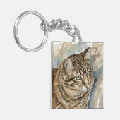 我が猫ナリの研究 キーホルダー (正面左)