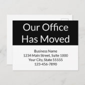 我が社は事業を白黒に引き上げた ポストカード (正面/裏面)