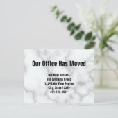 我が社は大理フェイク石の発表を 案内ポストカード (スタンド正面)