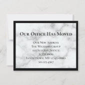 我が社は大理石のフェイク発表を感激した 案内状 (正面)