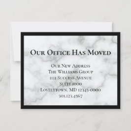 我が社は大理石のフェイク発表を感激した 案内状