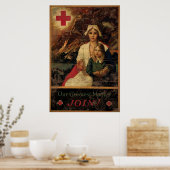 我が素晴らし母は赤十字に加入 ポスター (キッチン)