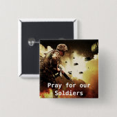 我が軍の祈りの言葉 缶バッジ (正面&裏面)