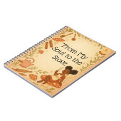 「我が魂からコンロへ」 ノートブック (左側)